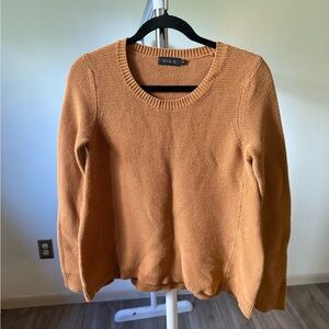 Roolee Women's Camel Crew Neck Sweater